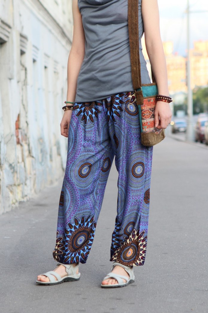 Болотные легкие брюки