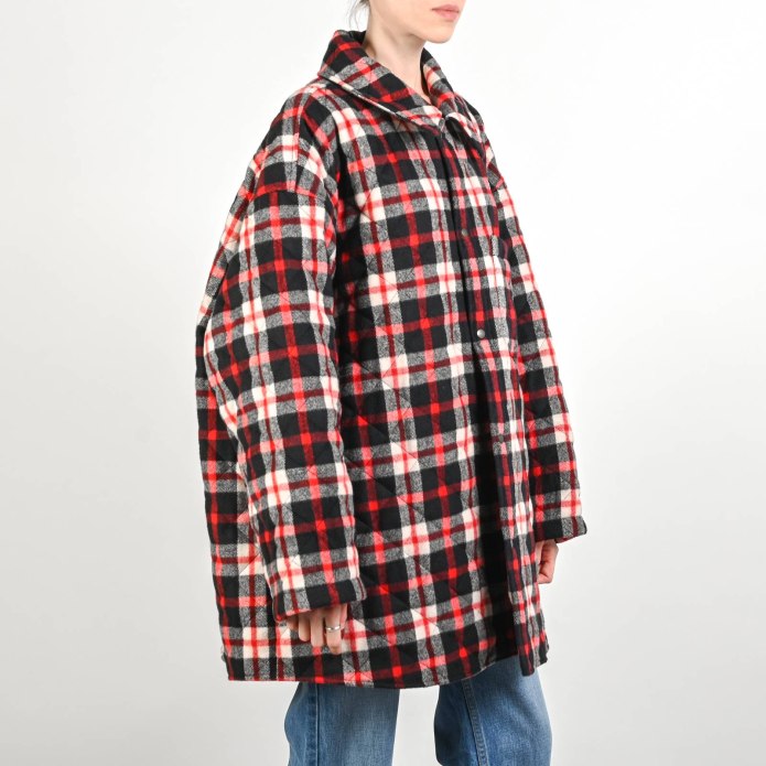 ASOS curve стеганная куртка
