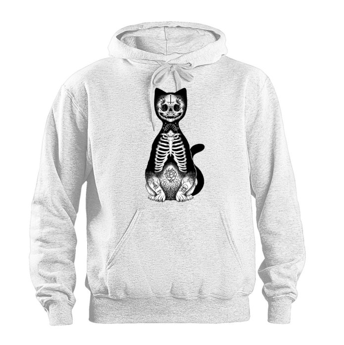 Кофта с черепами женская для школы
