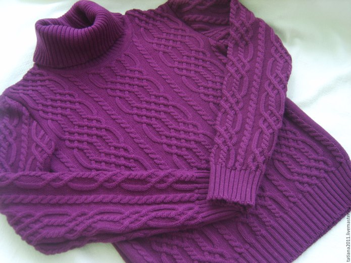 Арановый джемпер Knit