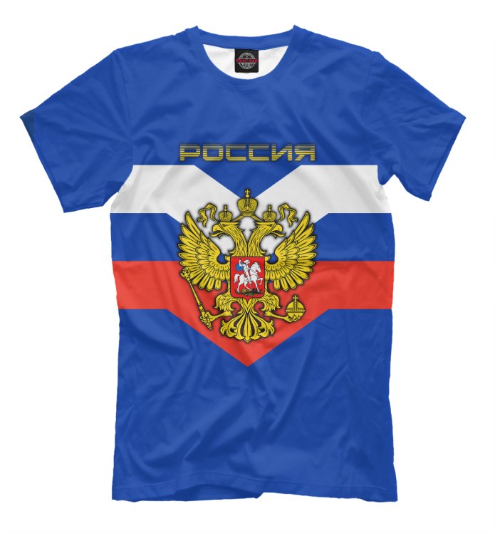 Футболка мужская Россия