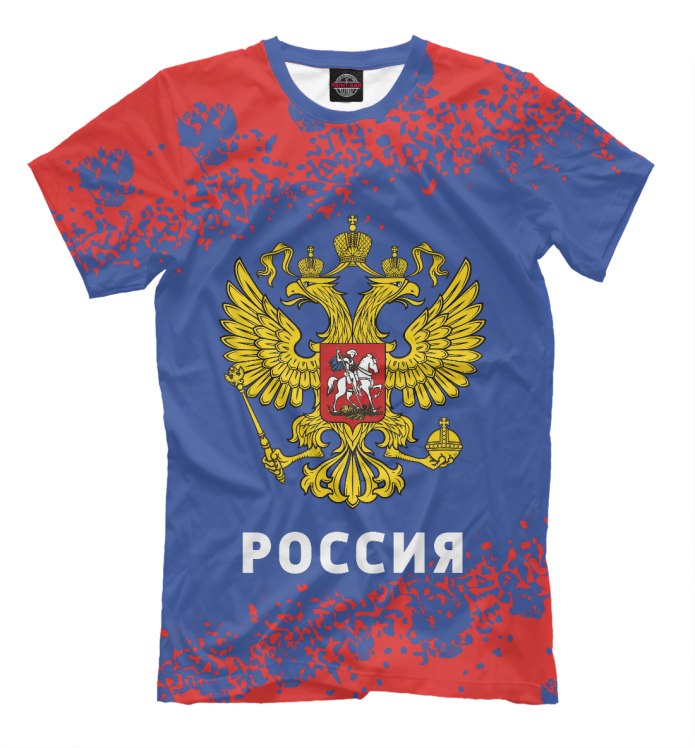 Футболка мужская Россия