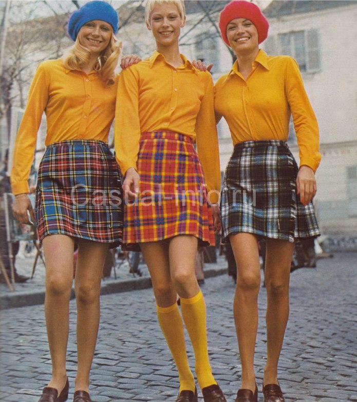 Мода 70х 80х 90х