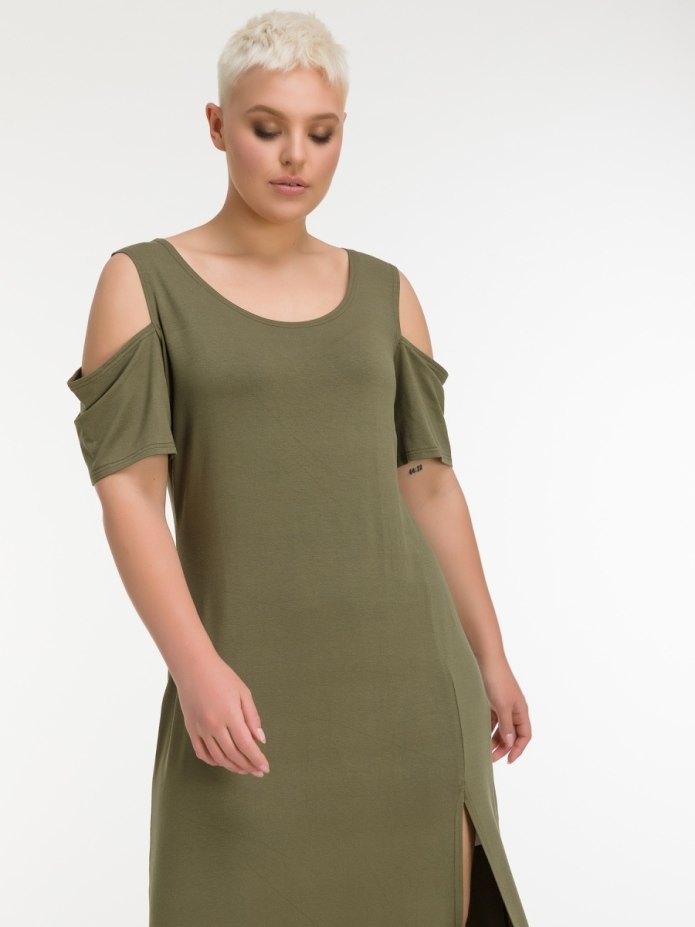 Modnica Dress f1439-1 платье хлопковое с резинкой