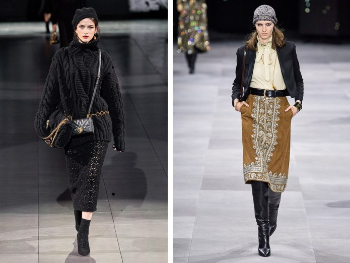 Dolce Gabbana зима 2021