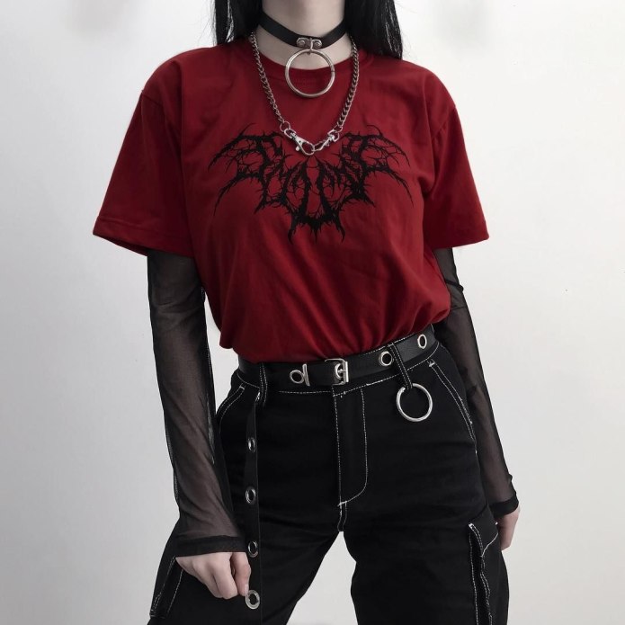 Goth outfit Грандж 2020