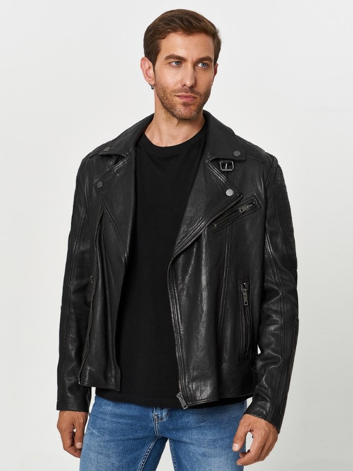 Косуха из натуральной кожи Urban Fashion for men