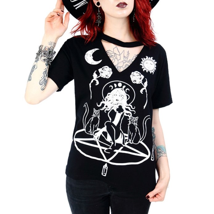 Goth outfit Грандж 2019 корейский
