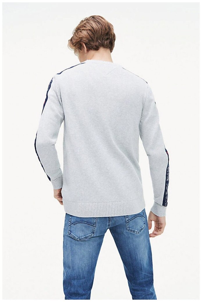 Серый джемпер мужской Tommy Hilfiger