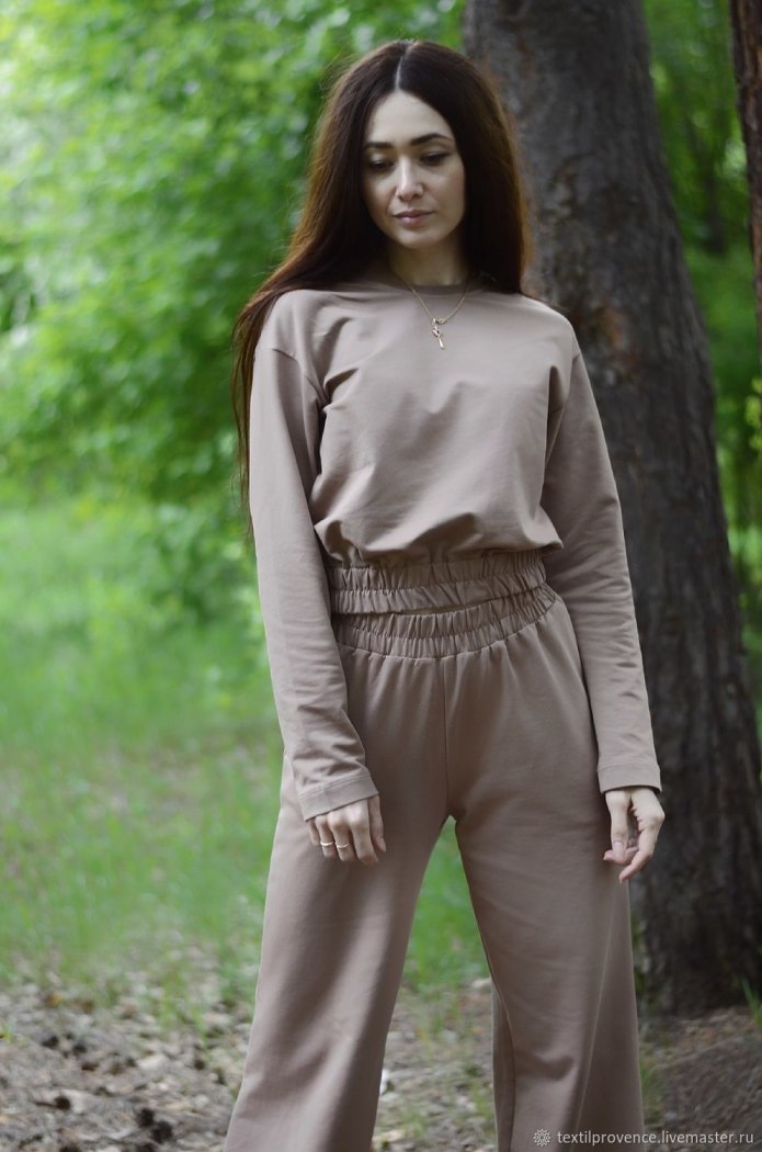 Брюки палаццо плюс сайз