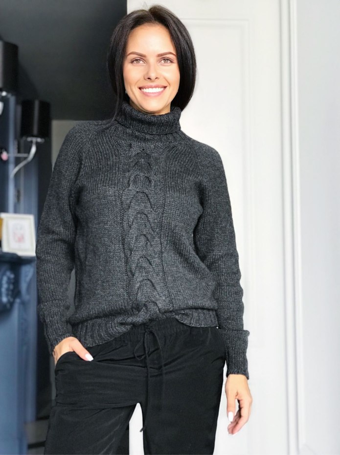 Max Mara джемпер с косами