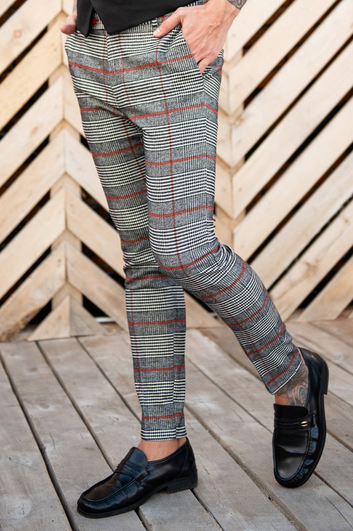 Брюки в клетку Max Mara