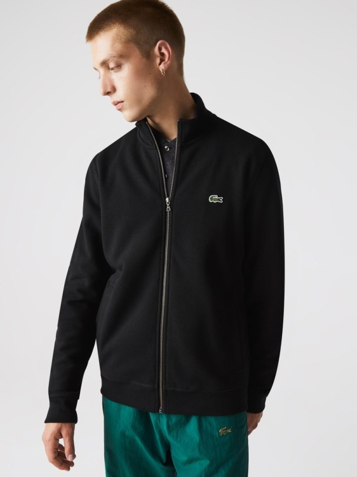 Lacoste худи с логотипом пупырышки