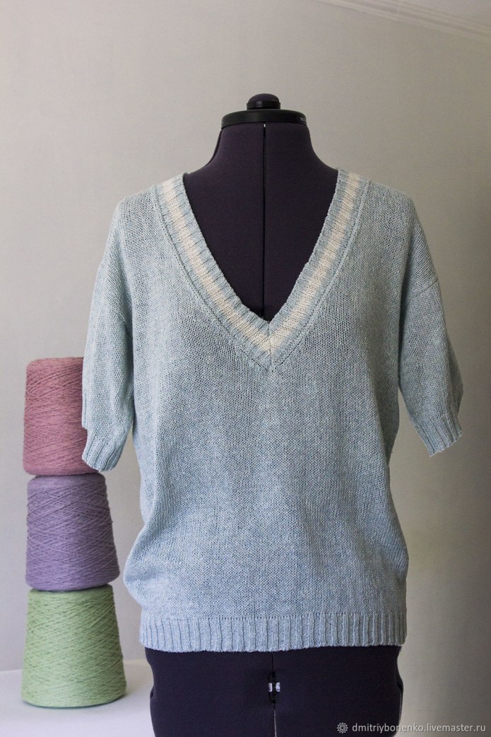 Меланжевый джемпер Zara Knit