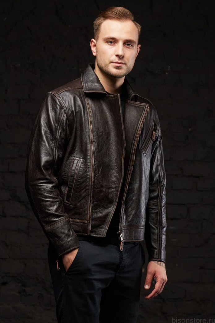 David Beckham Leather Jacket