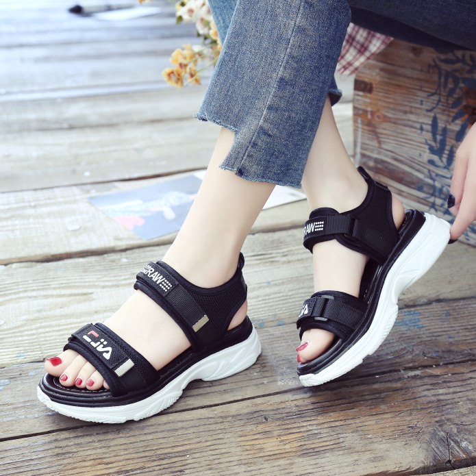Fila сандали женские на толстой подошве