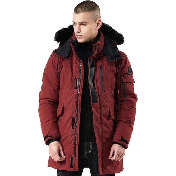Winter men Jacket Parka Coat men's