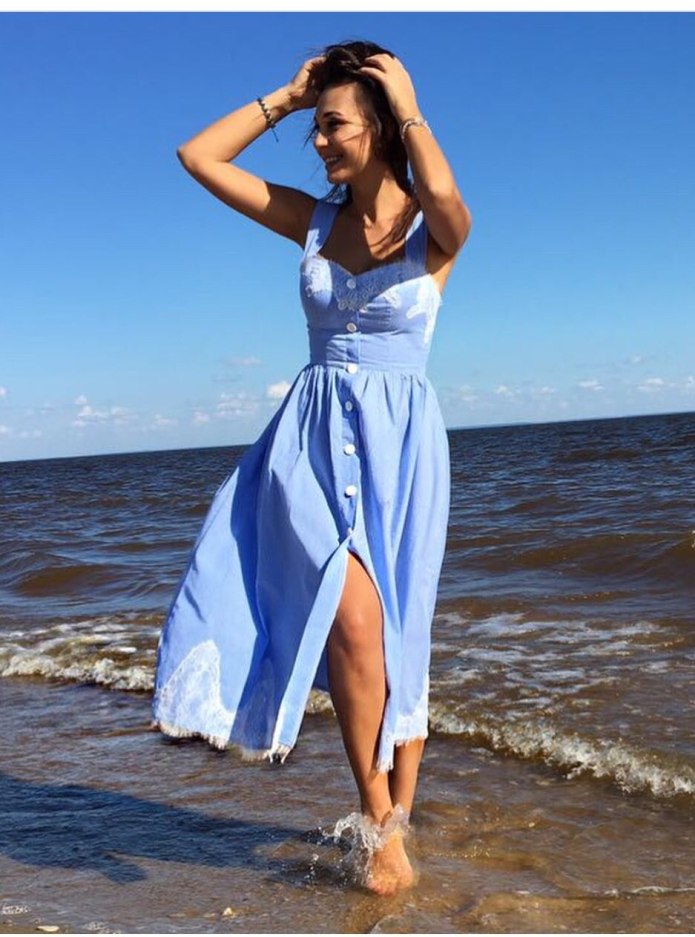 Hermes 2019 пляжная туника