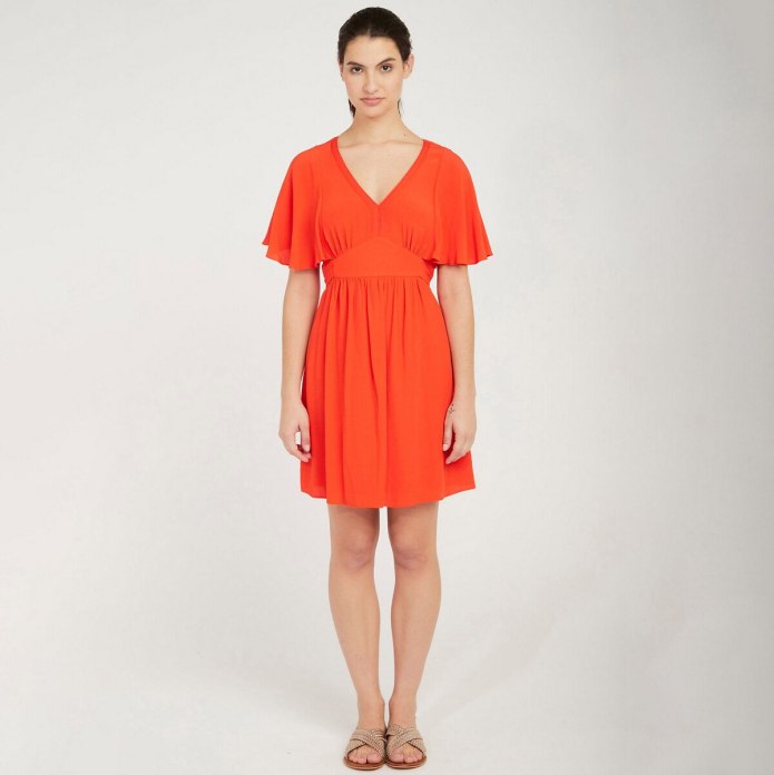 Платье la Redoute розовое короткое