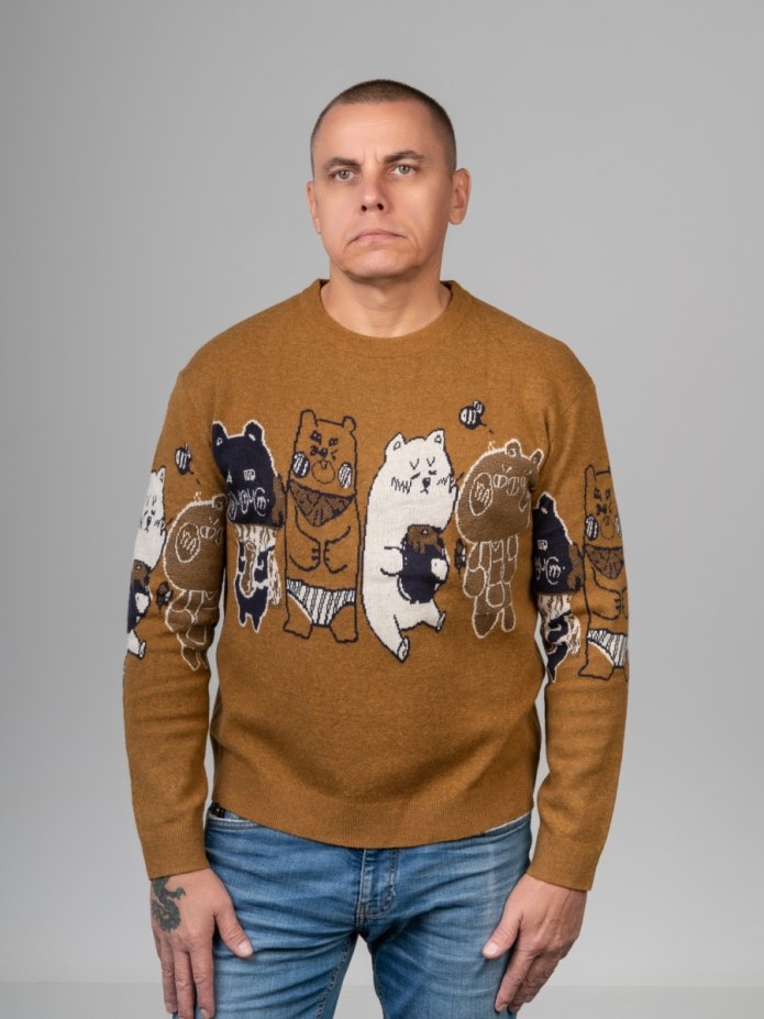 Мужские вязаные кофты