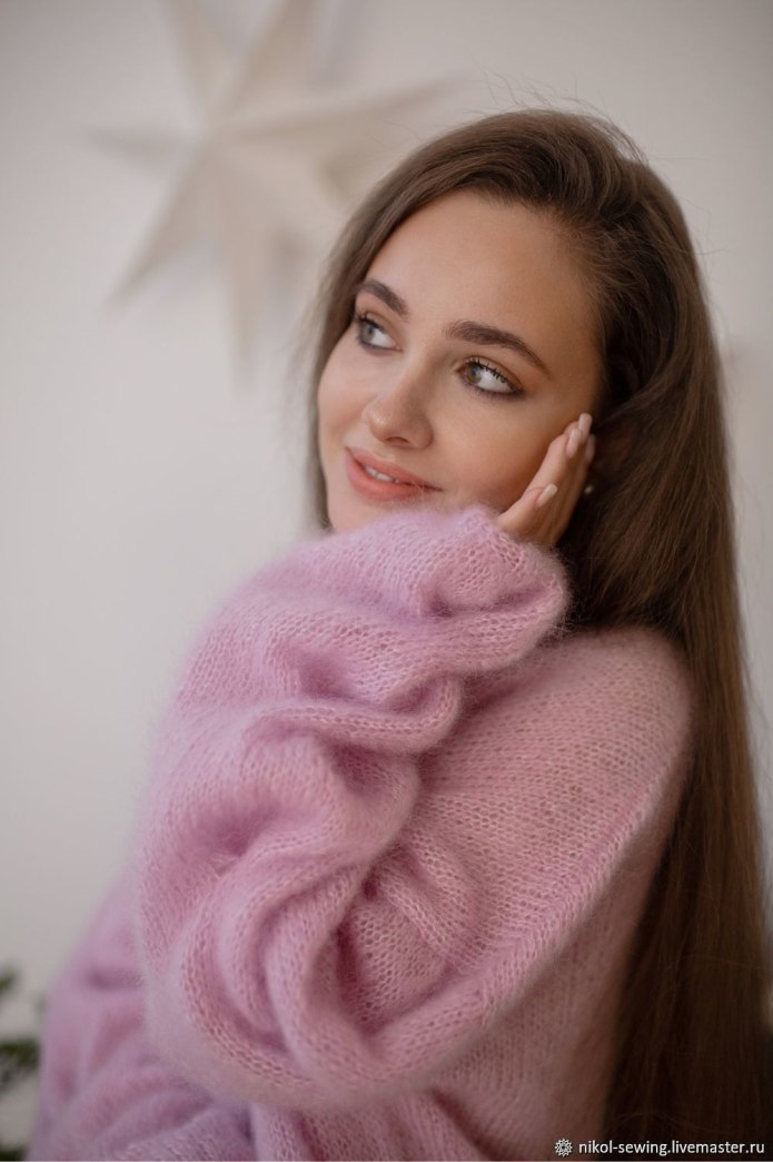 Джемпер мохер Nako