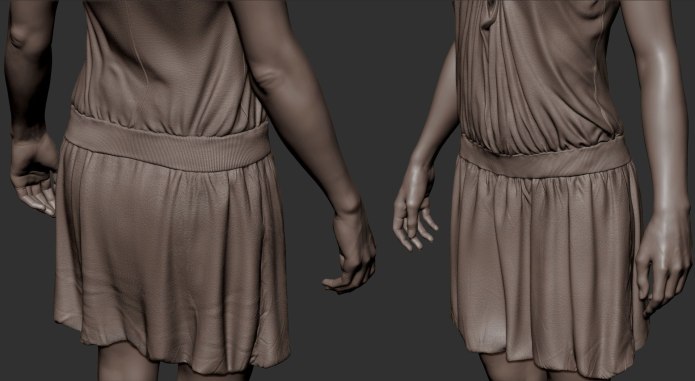 Ткань Zbrush