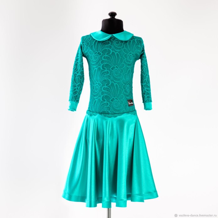 Рейтинговое платье для бальных танцев SMCOLLECTION «Мария»