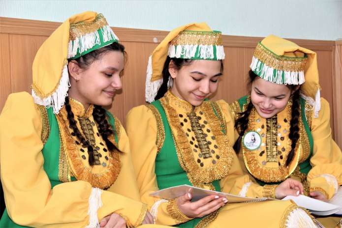 Татарский головной убор для девушек