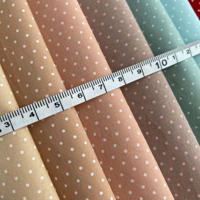 Ткань в горошек