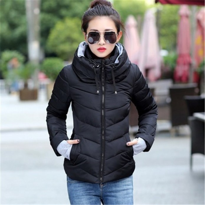 Куртка Stand Collar Cotton Jacket women