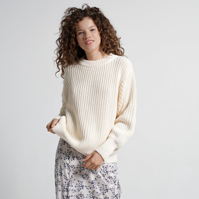 Свитер из толстой пряжи Oversize
