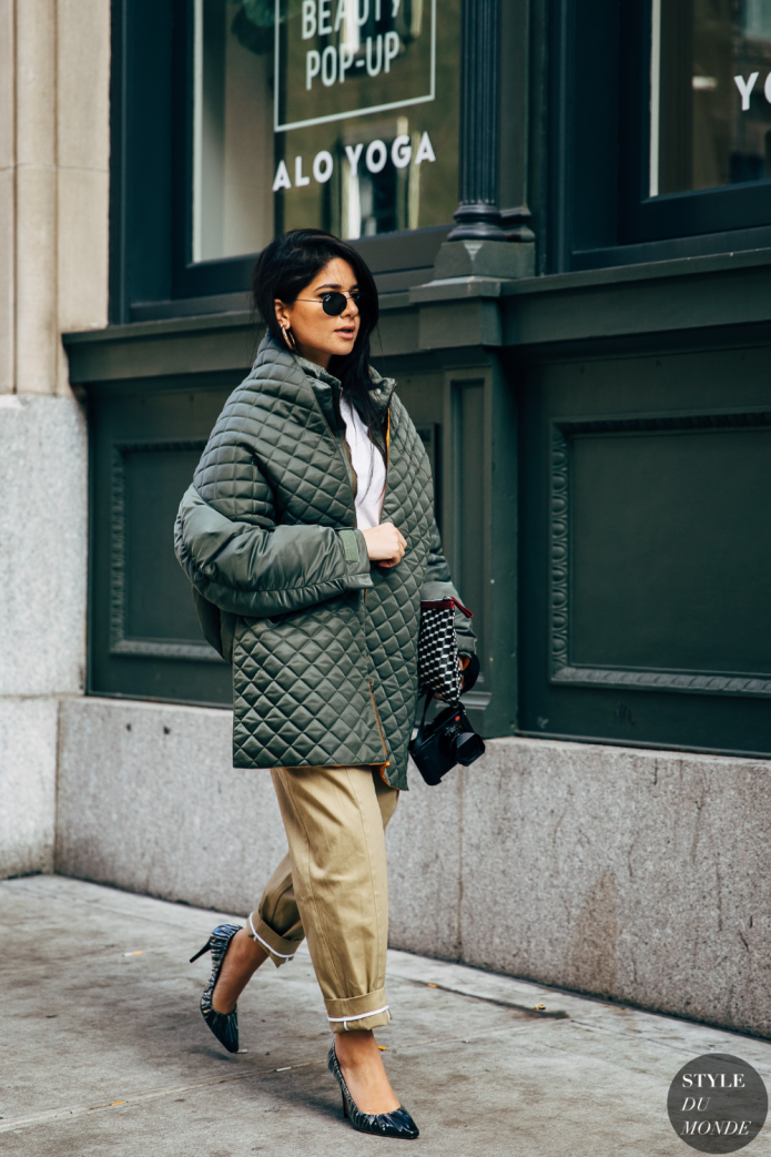 Пуховик оверсайз Street Style