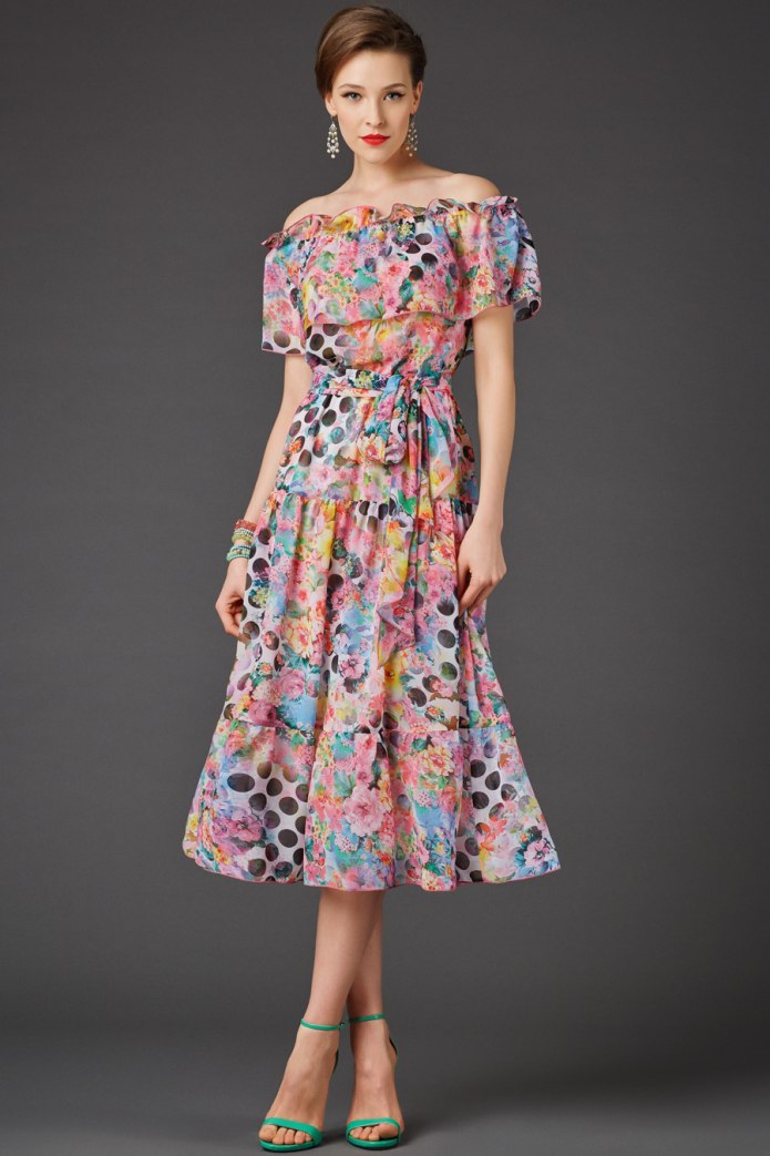 Платье макси Floral