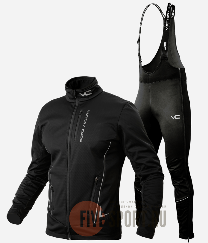 Лыжный костюм 905 Victory code Quantum 2019 Black/Green