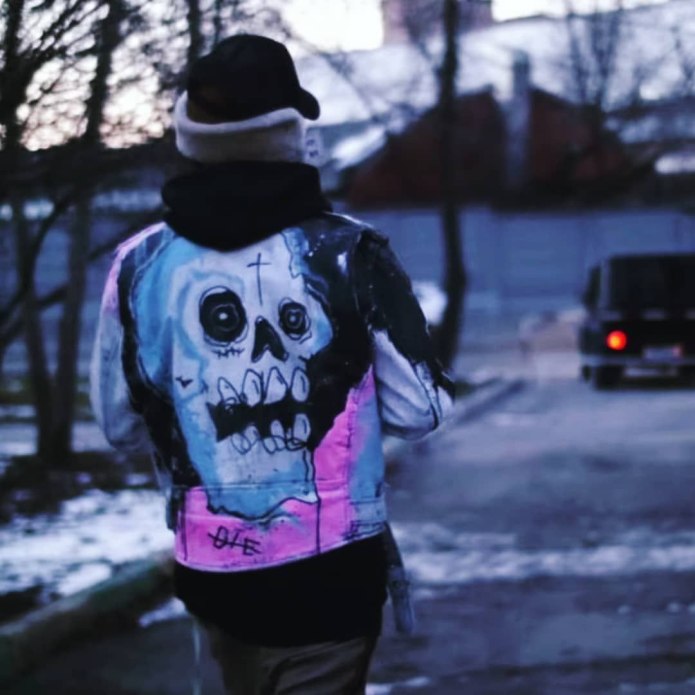 Never say die Jacket Lil Peep
