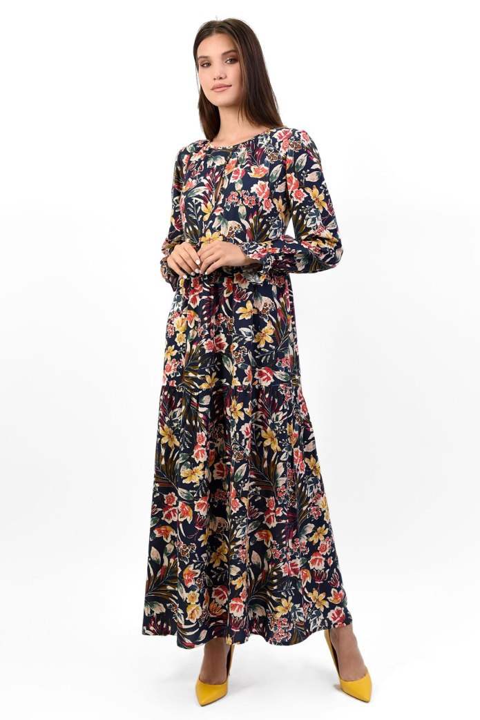 Natalya экокожи long Dress