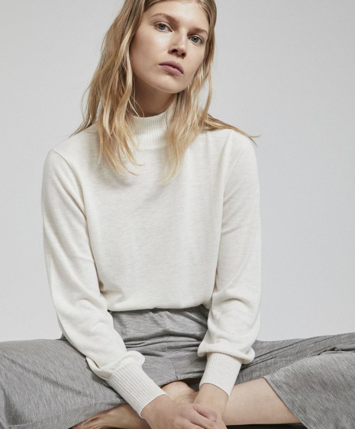 Massimo Dutti джемпер шелк хлопок