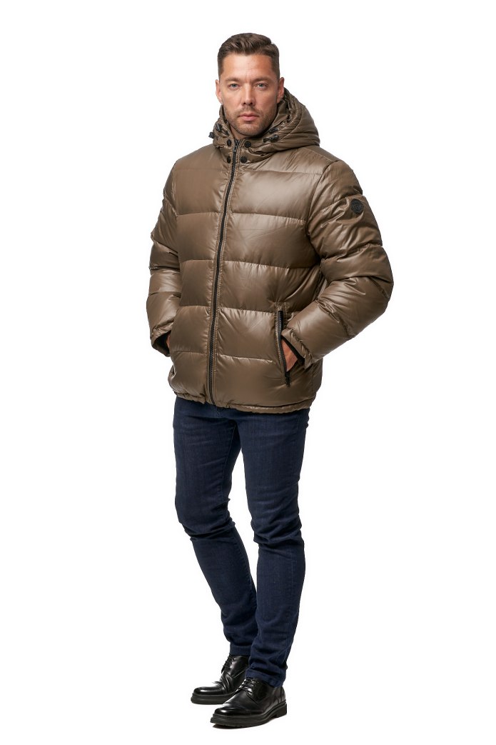 Uo Quilted zip-Front Hooded Jacket