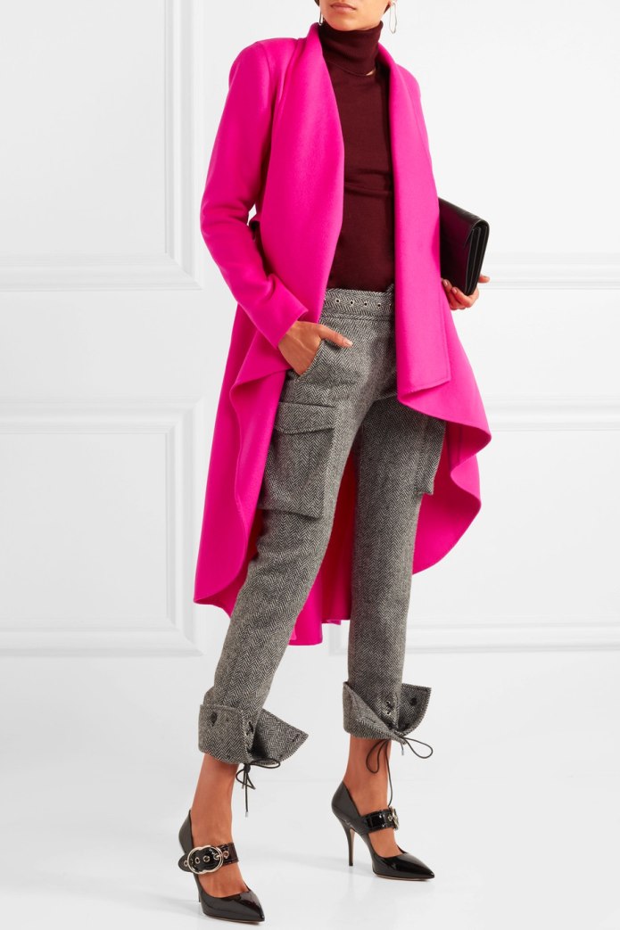 Max Mara платье фуксия