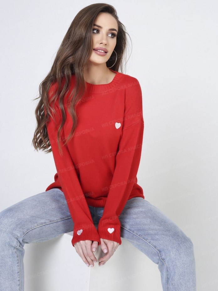 Джемпер Blumarine красный