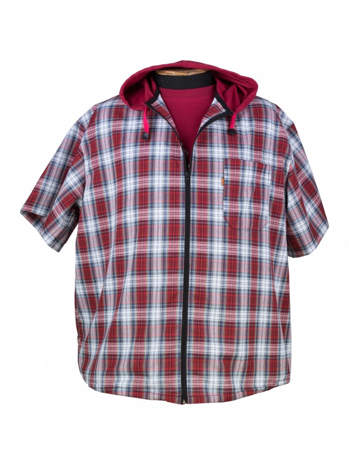 Рубашка Lee Cooper красная клетчатая