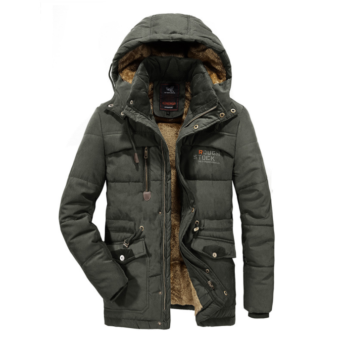 Мужская парка Winter Fleece Multi Pocket Casual
