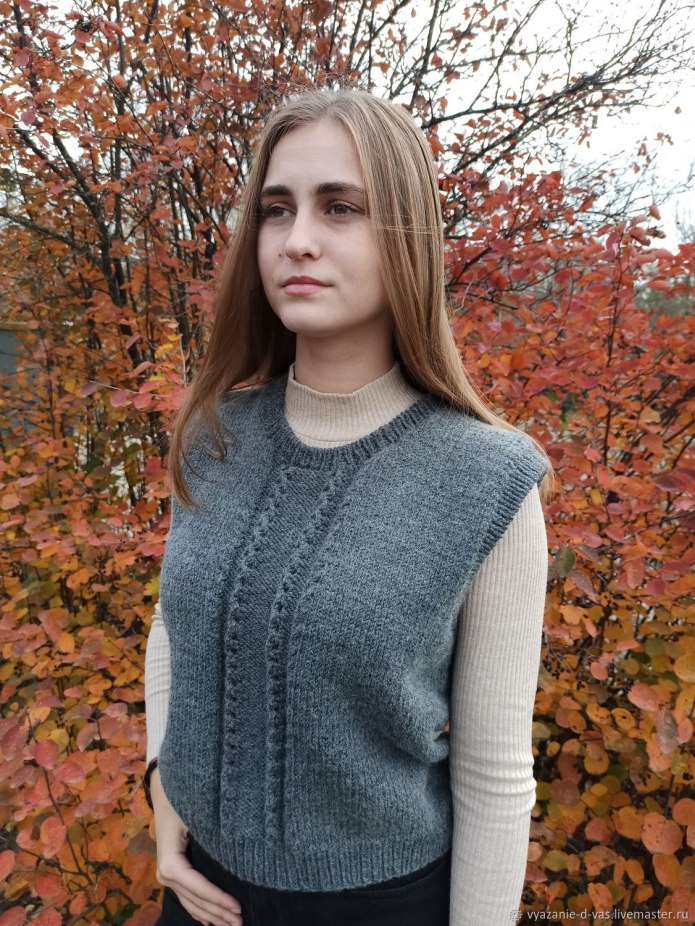 Манишка жилетка