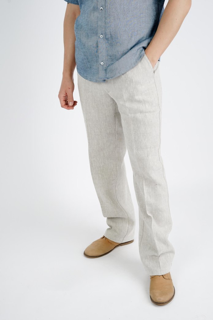 Benetton мужские брюки Cotton Linen