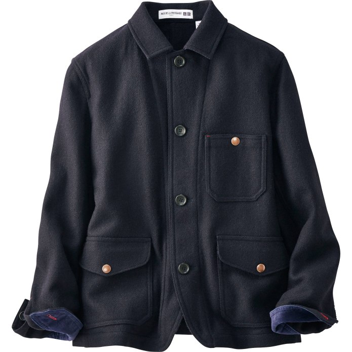 Uniqlo джинсовая рубашка