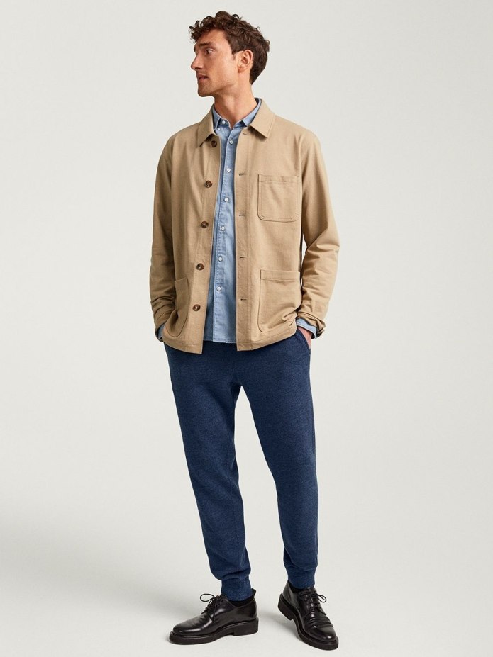 Куртка рубашка Uniqlo мужская