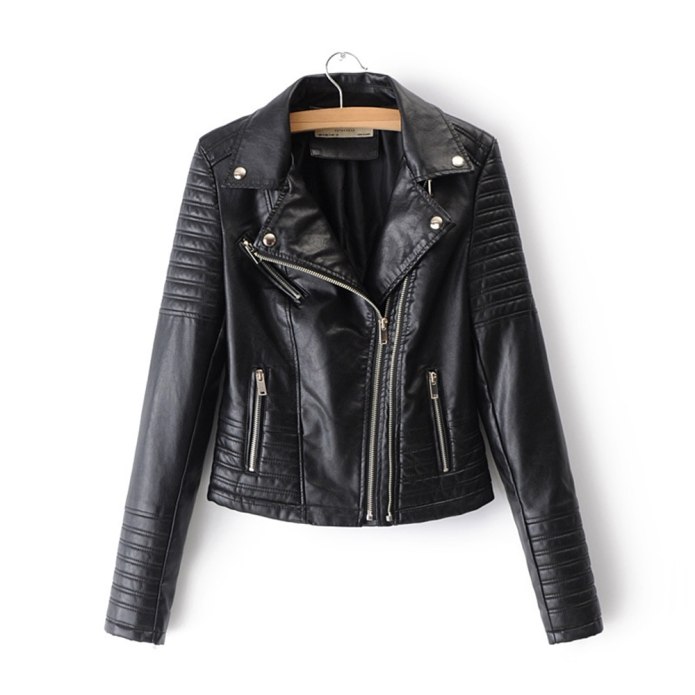 Muubaa Mens Black Leather Jacket