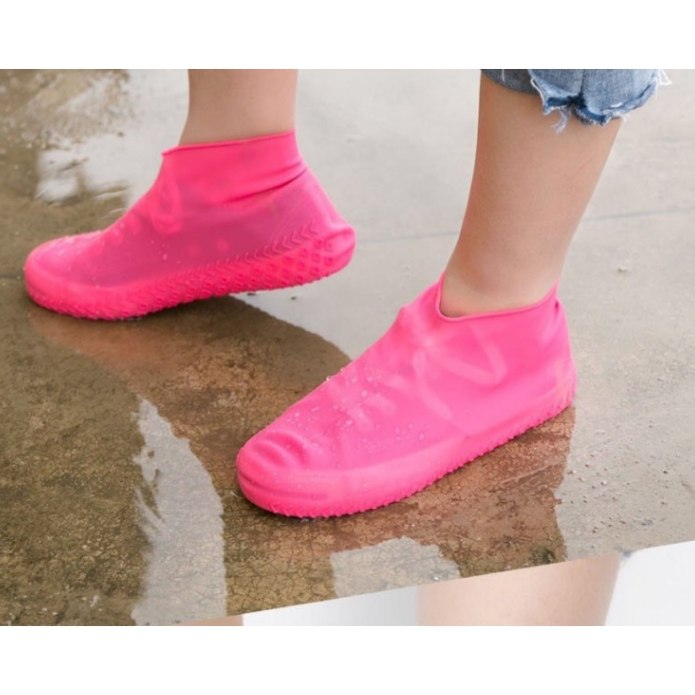 Многоразовые бахилы от дождя Waterproof Silicone Shoe Cover
