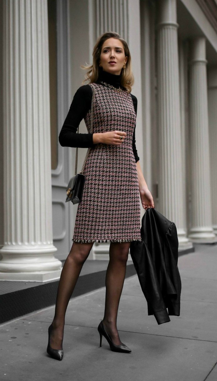Chanel Tweed Dress 2021