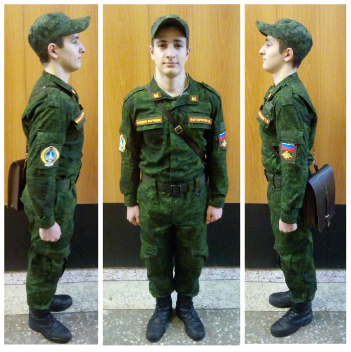 Военная Кафедра форма одежды